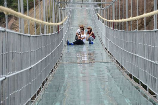 People Scared Of Worlds Longest Glass Bridge