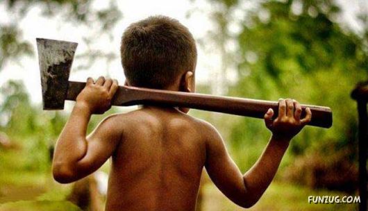 Children In Cambodia Eat Spiders