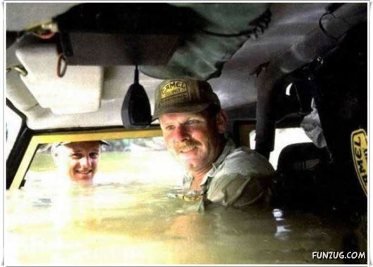 Crazy Mud Baths While Driving