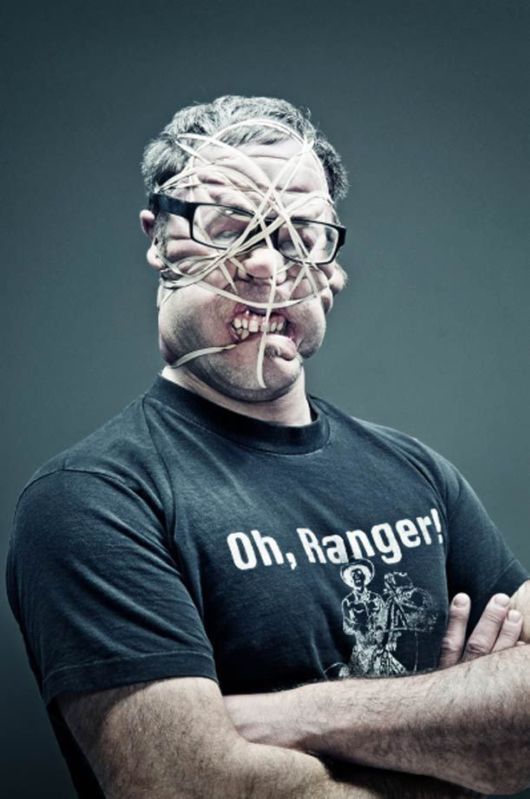 Crazy Rubber Band Faces