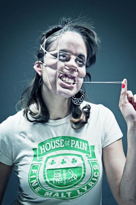 Crazy Rubber Band Faces