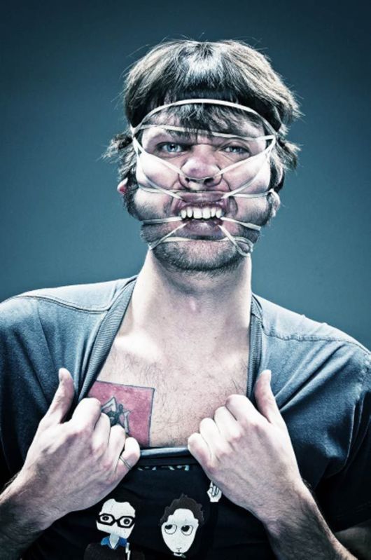 Crazy Rubber Band Faces