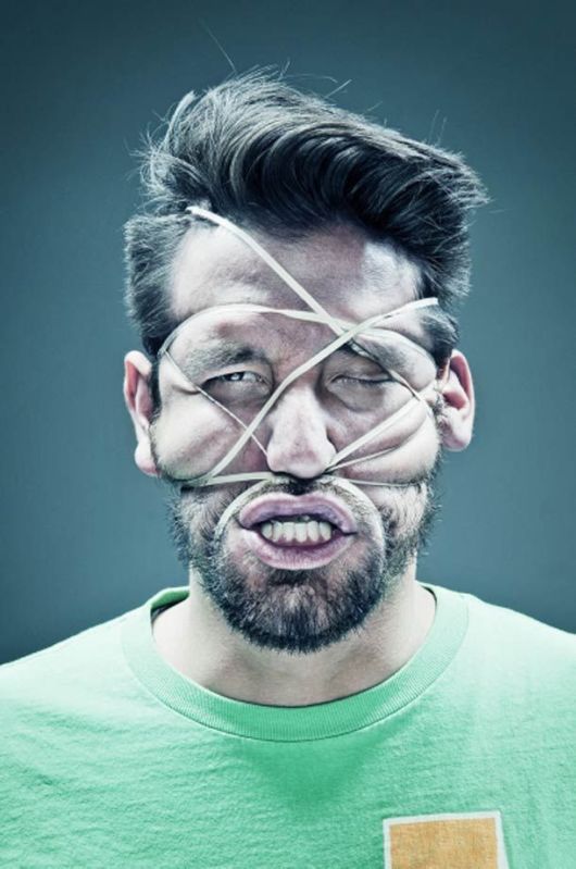 Crazy Rubber Band Faces