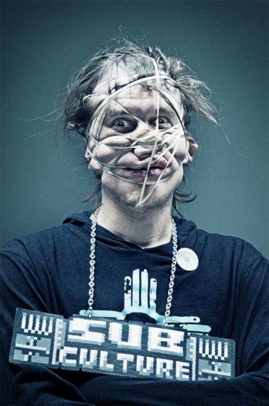 Crazy Rubber Band Faces