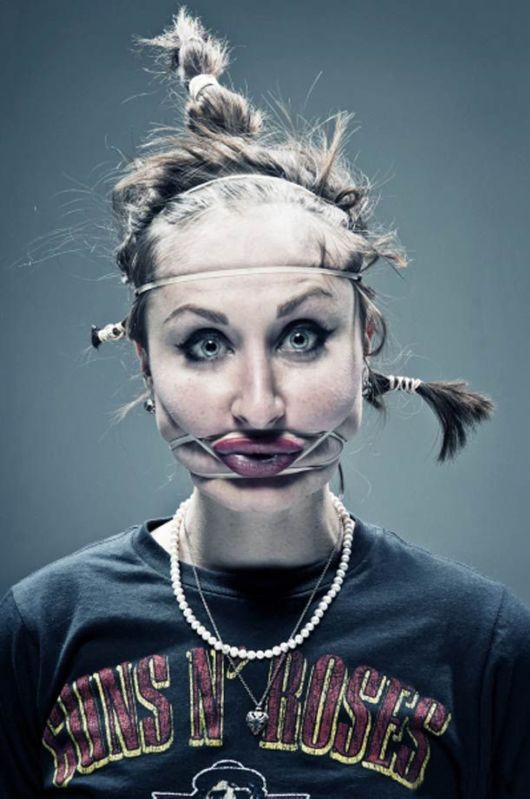 Crazy Rubber Band Faces