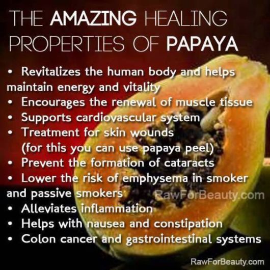 The Health Benefits Of Papaya
