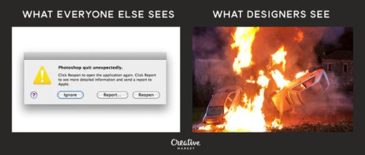Funny Photos Comparing Designers View With Peoples View