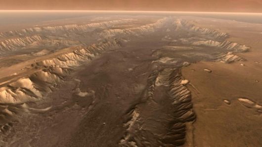 The Biggest Canyon In The Solar System