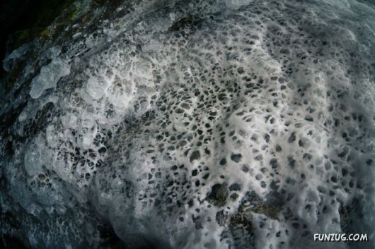 Frozen Lake Baikal In Siberia, Russia