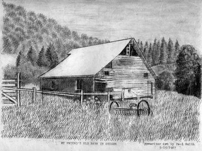 Amazing Drawings Created On Typewriter