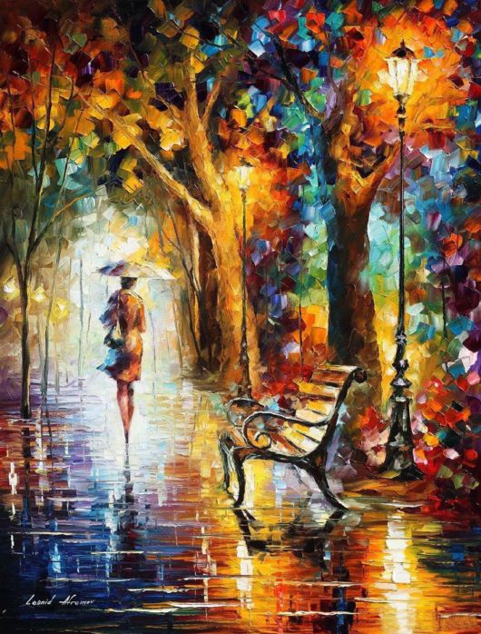 Fusion Of Colors In Nostalgic Oil Paintings