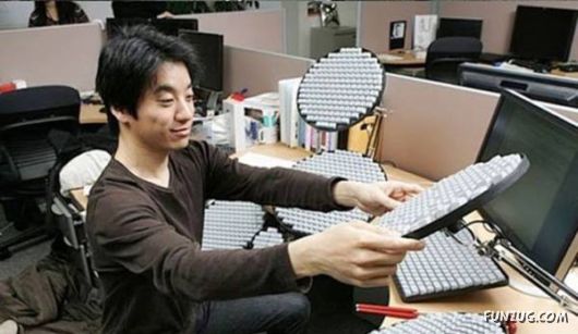 Amazing Colourful Salt Ponds Art