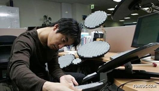 Amazing Colourful Salt Ponds Art