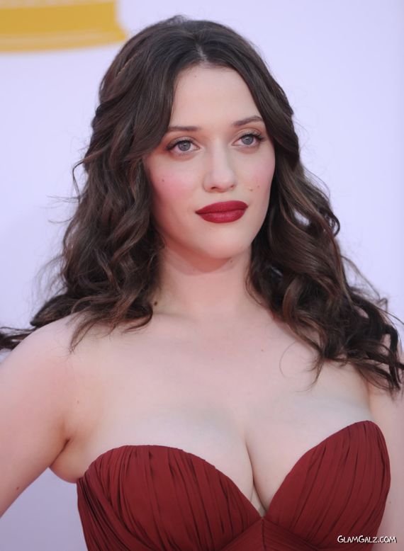 Kat Dennings At 64th Primetime Emmy Awards
