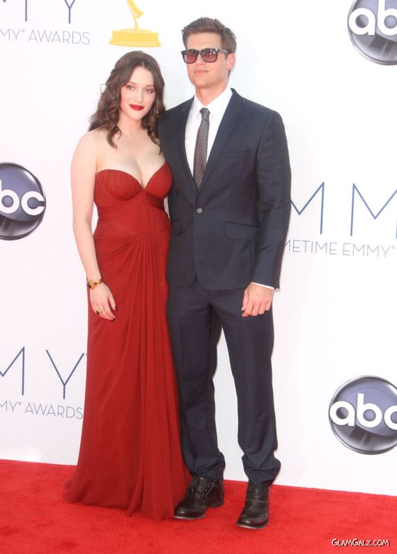 Kat Dennings At 64th Primetime Emmy Awards