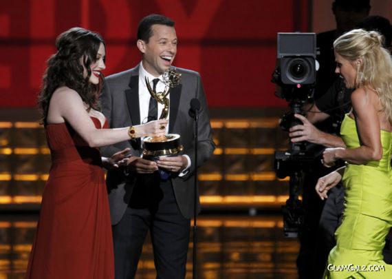 Kat Dennings At 64th Primetime Emmy Awards