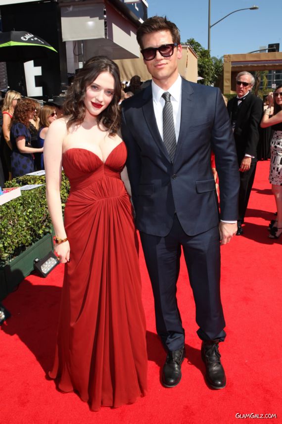 Kat Dennings At 64th Primetime Emmy Awards