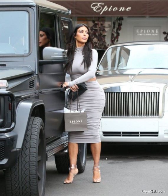 Miss Kardashian in Beverly Hills