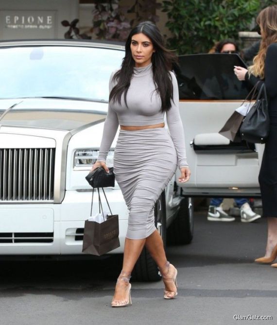 Miss Kardashian in Beverly Hills