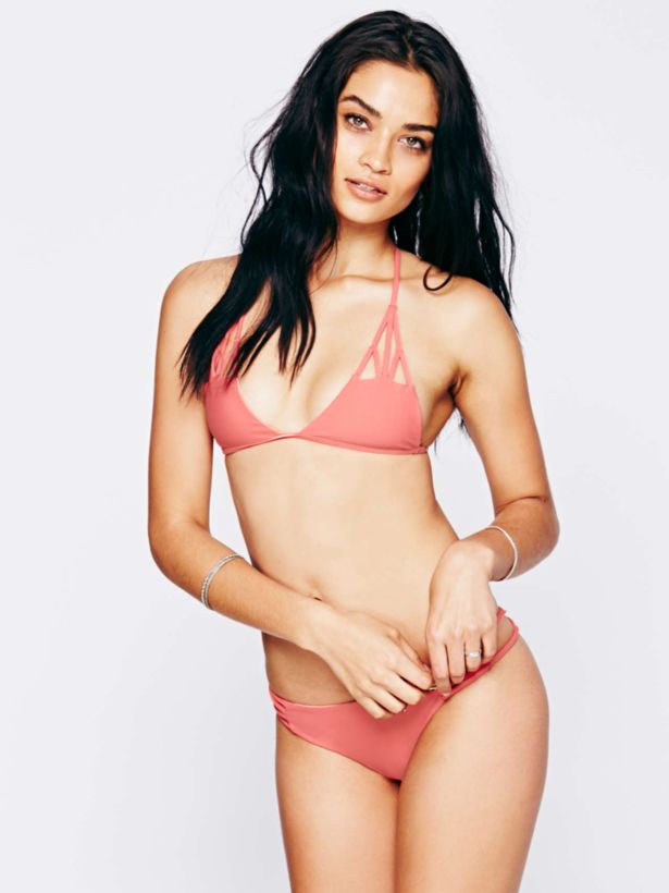 Shanina Shaik Shoots For Free People Swimwear