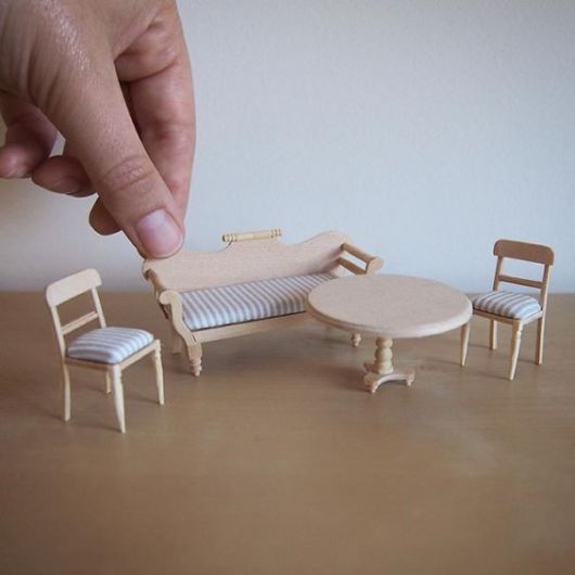 Man Quit His Job As A Lawyer To Make Tiny furniture